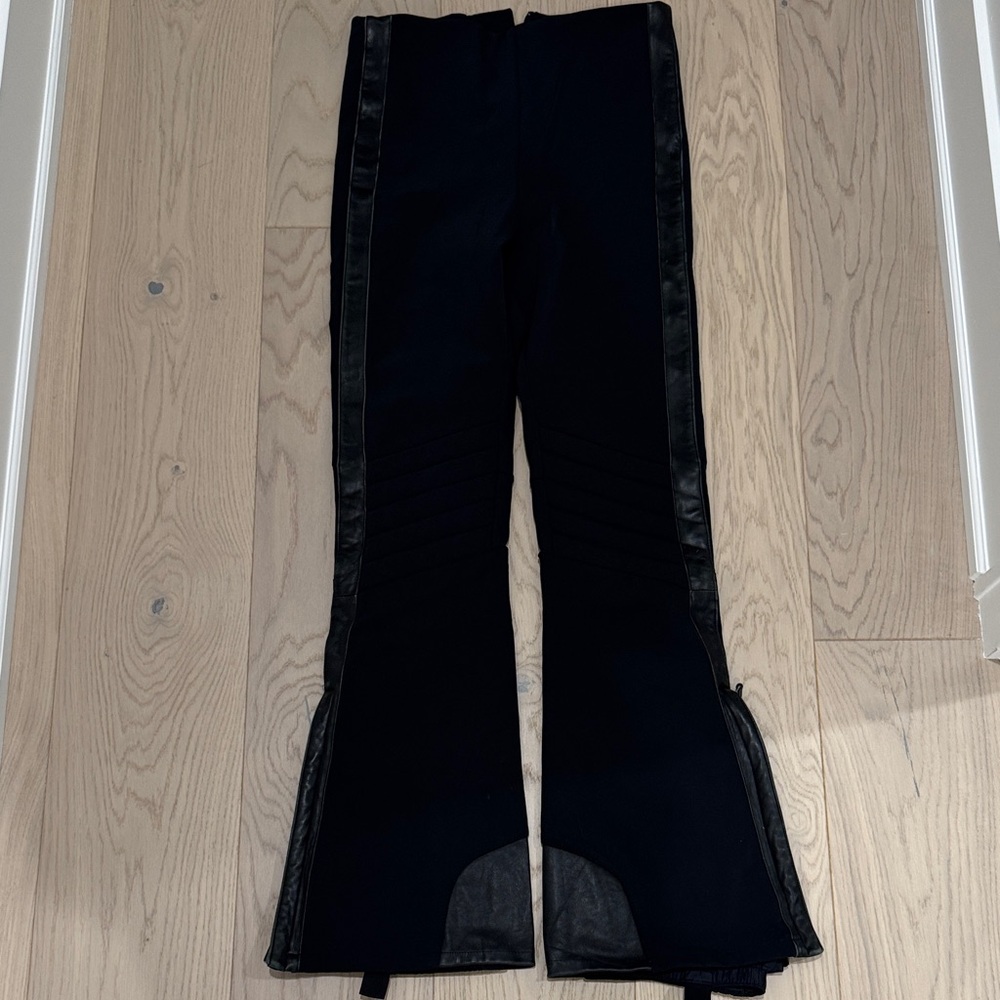 RLX Ralph Lauren Black Flare Ski Pants
